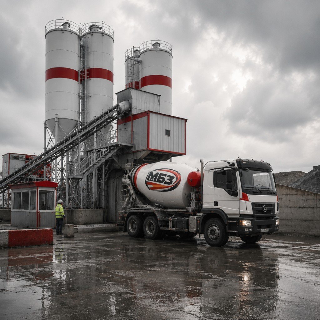 Бетонный завод на Лухмановской — Москва, Лухмановская улица, 13